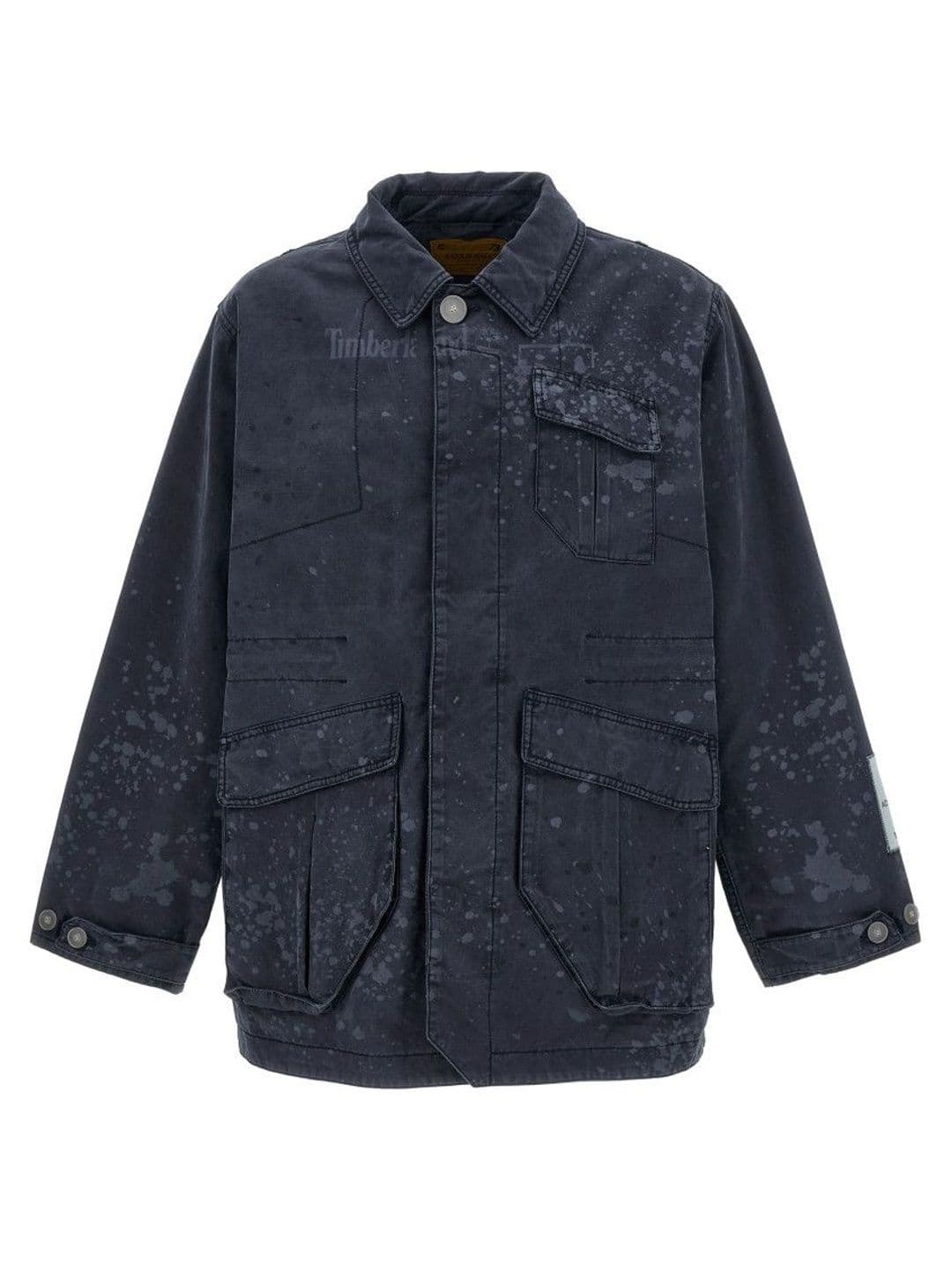 A Cold Wall Navy Blue Shirt Collar Jacket - view 1