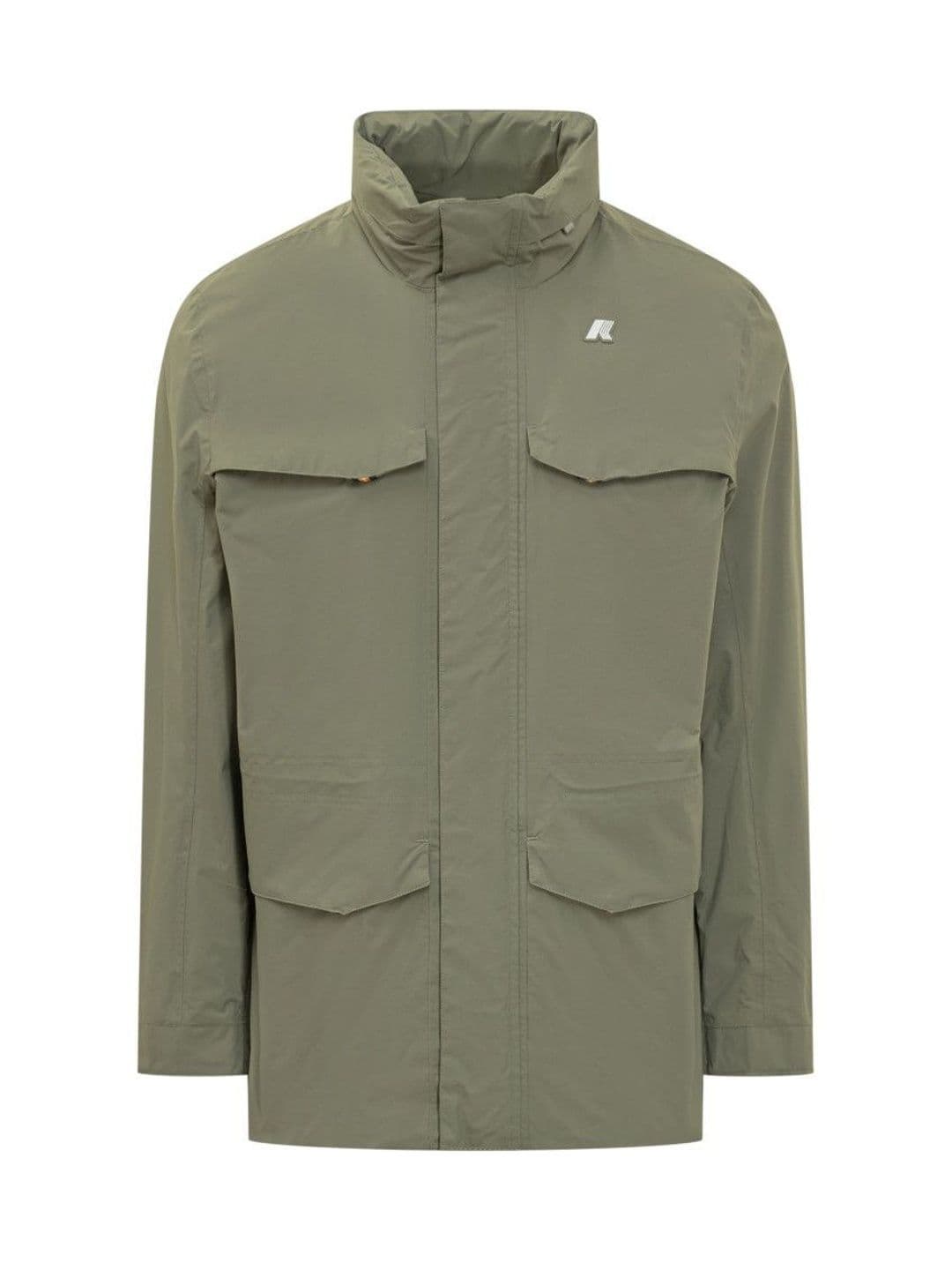 K-Way Green Solid Hood Jackets - view 1