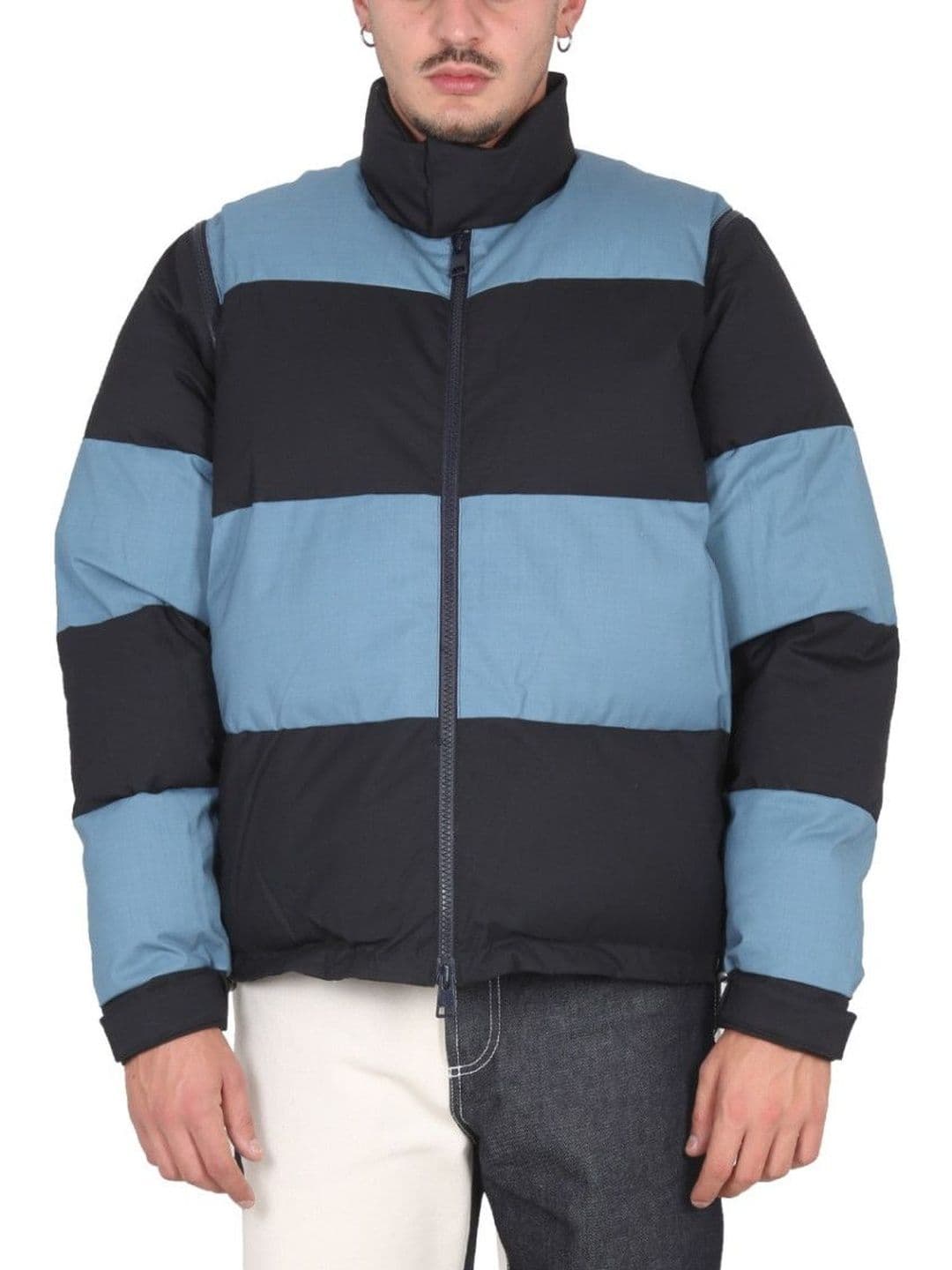 Sunnei Black Color Block Jackets - view 1