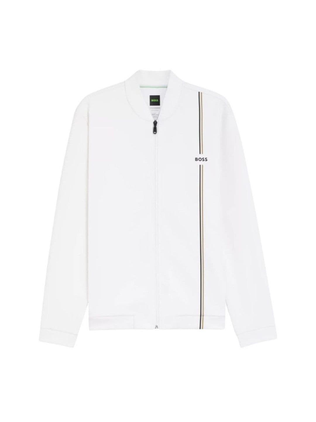 Hugo Boss White Round Neck Jacket - view 1