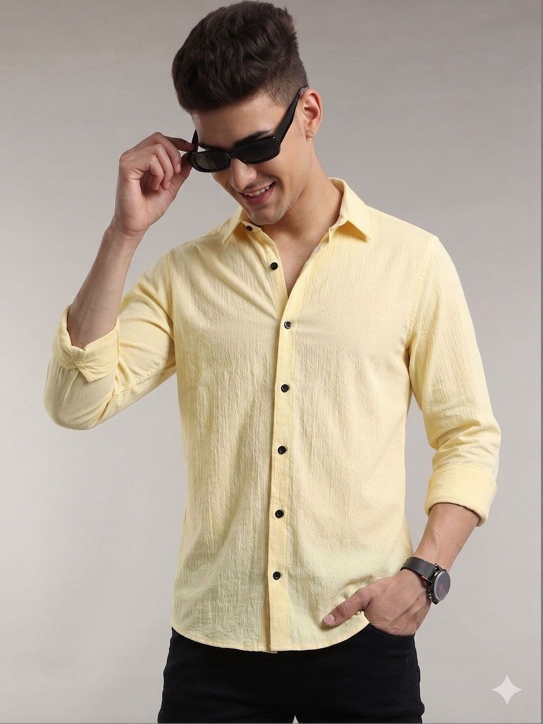 MARMIC FAB Men Comfort Sheer Casual Shirt - view 1