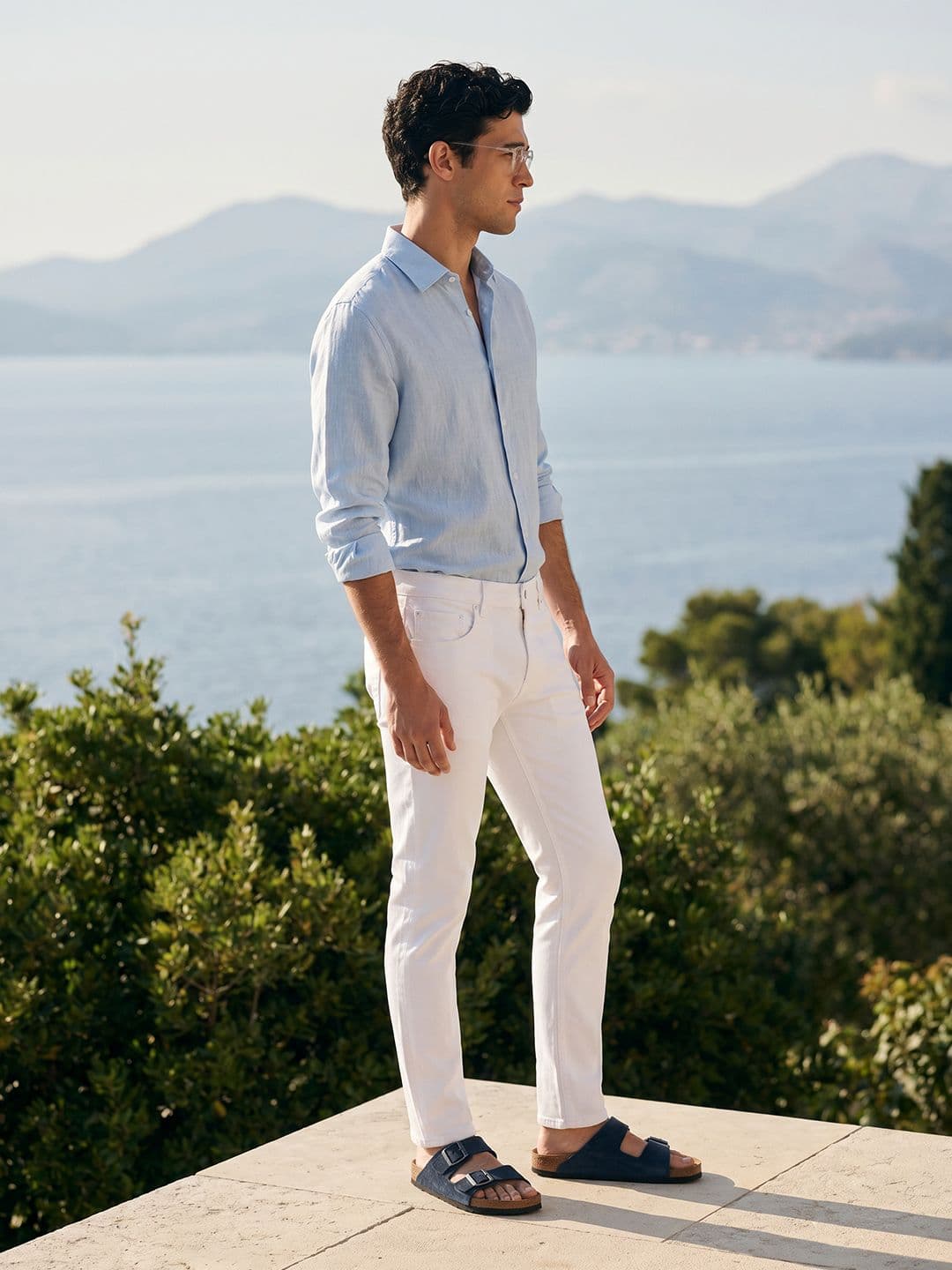 Mast & Harbour Men Slim Fit Stretchable Jeans - view 1