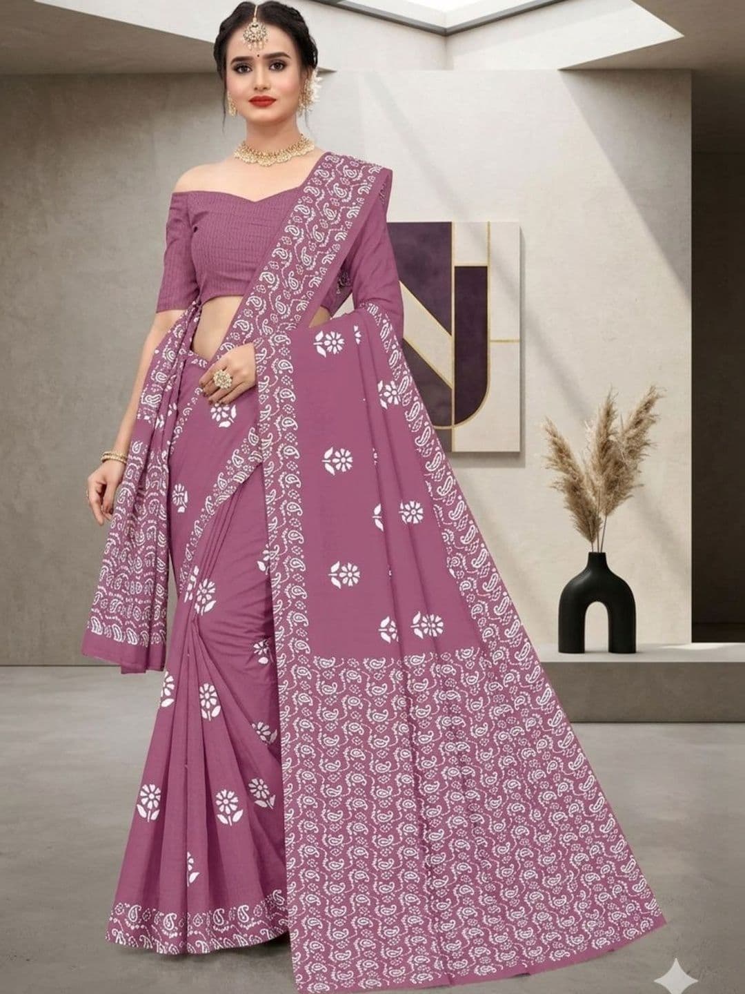 Karishma Pure Cotton Sambalpuri Saree - view 1