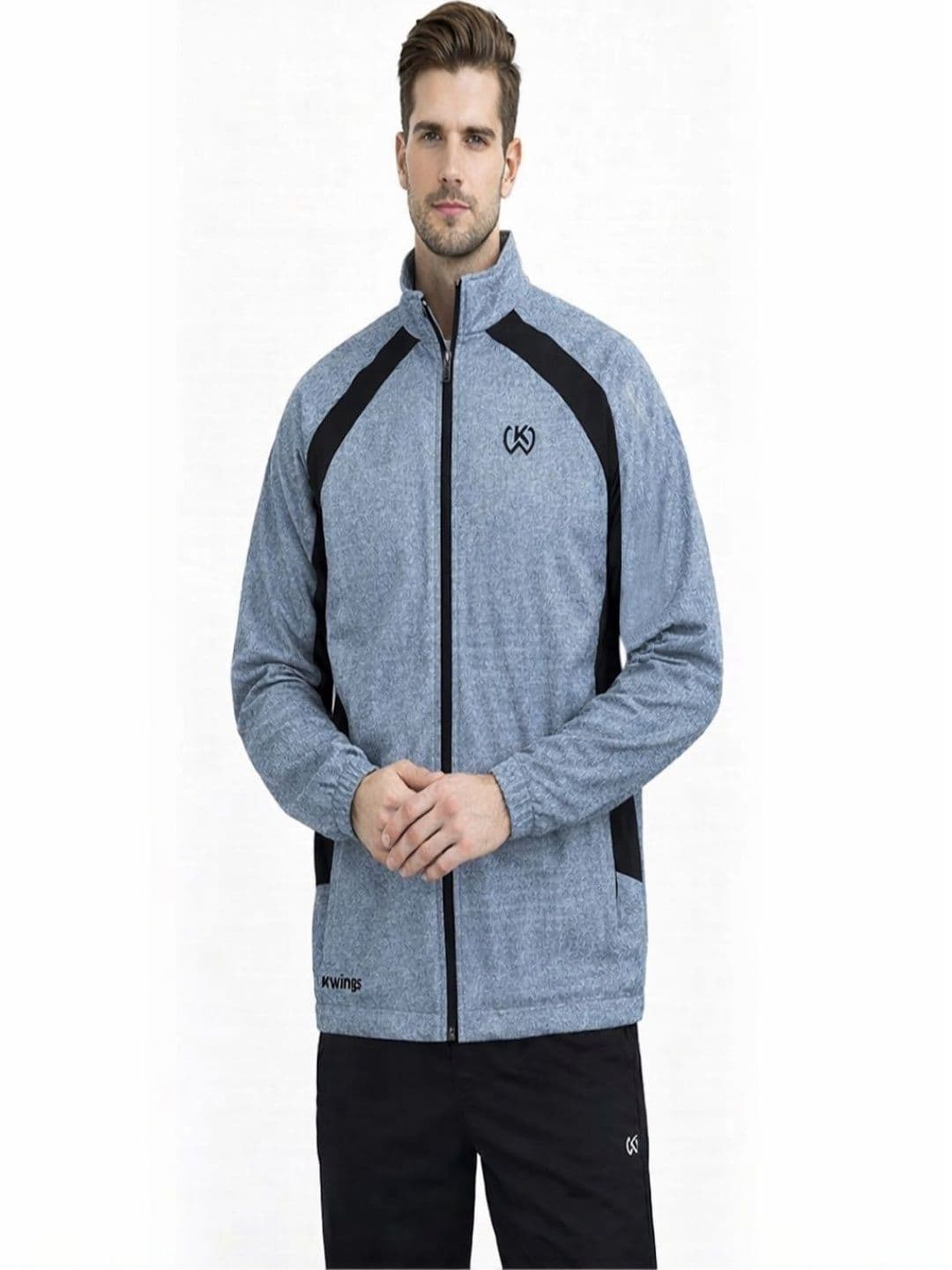 KWINGS Men Colourblocked Lightweight Sporty Jacket - view 1
