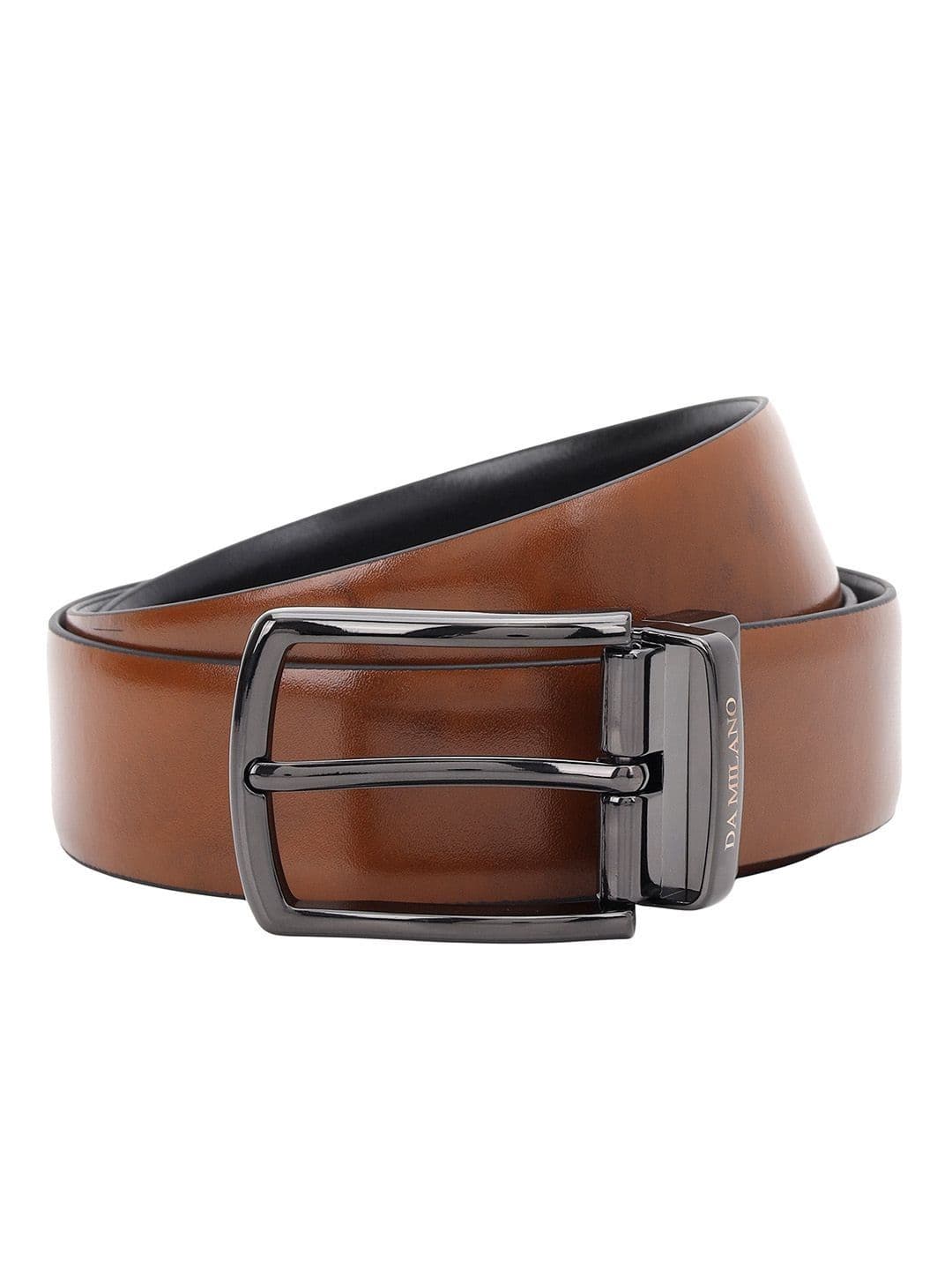Da Milano Men Leather Reversible Formal Belt - view 1
