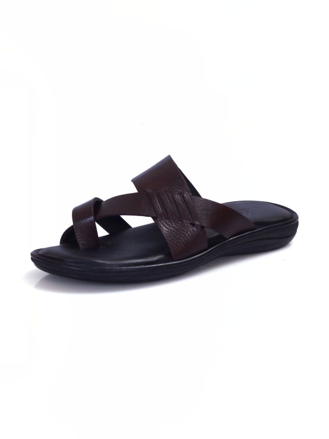 House of Pataudi Men Leather Comfort Sandals - view 1