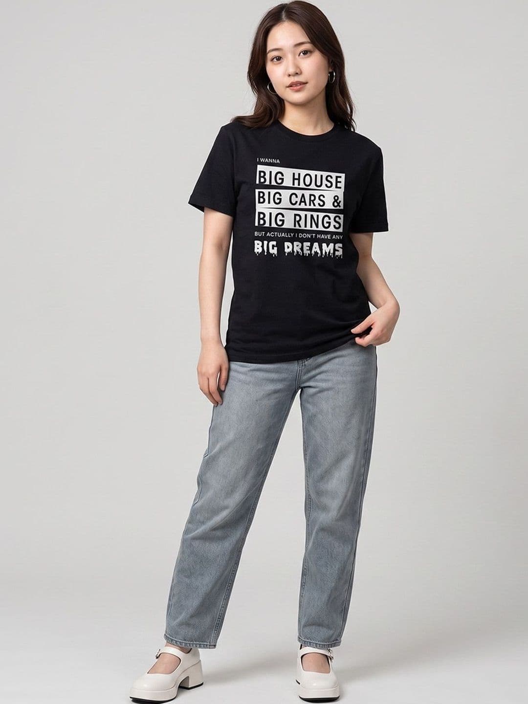 The Korhean Store Unisex BTS Suga's Dream Streetwear Regular Fit Graphic Printed Cotton Tshirt - view 1
