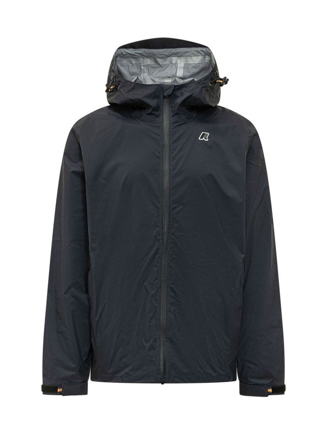 K-Way Dark Blue Solid Hood Jacket - view 1