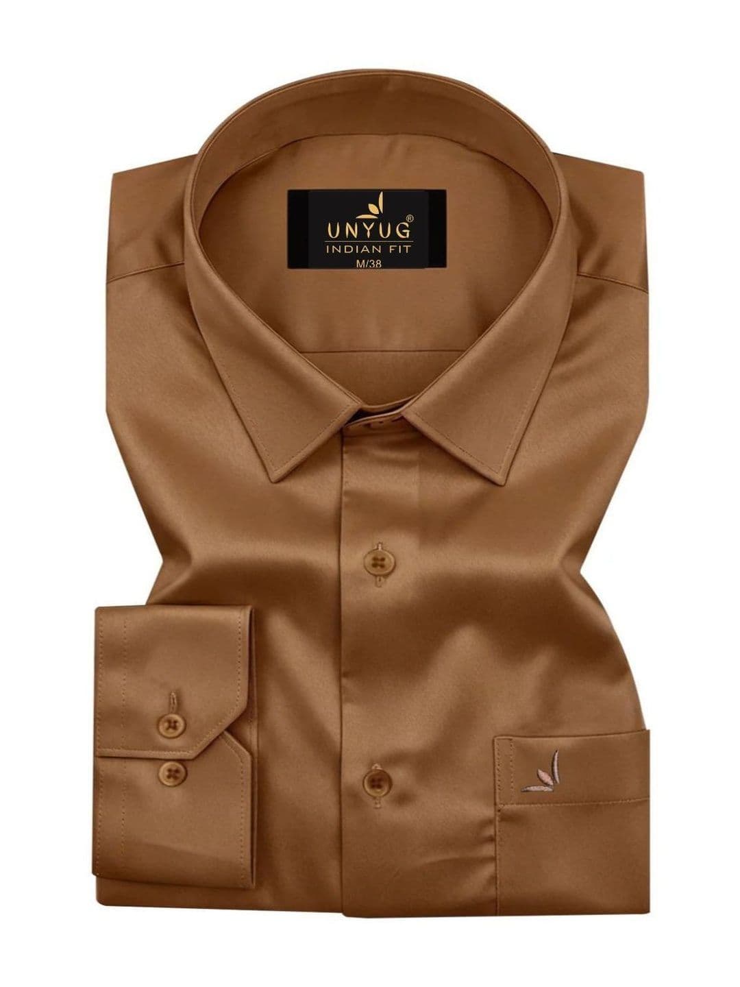 UNYUG Men Regular Fit Pure Premium Cotton Formal Shirt - view 1