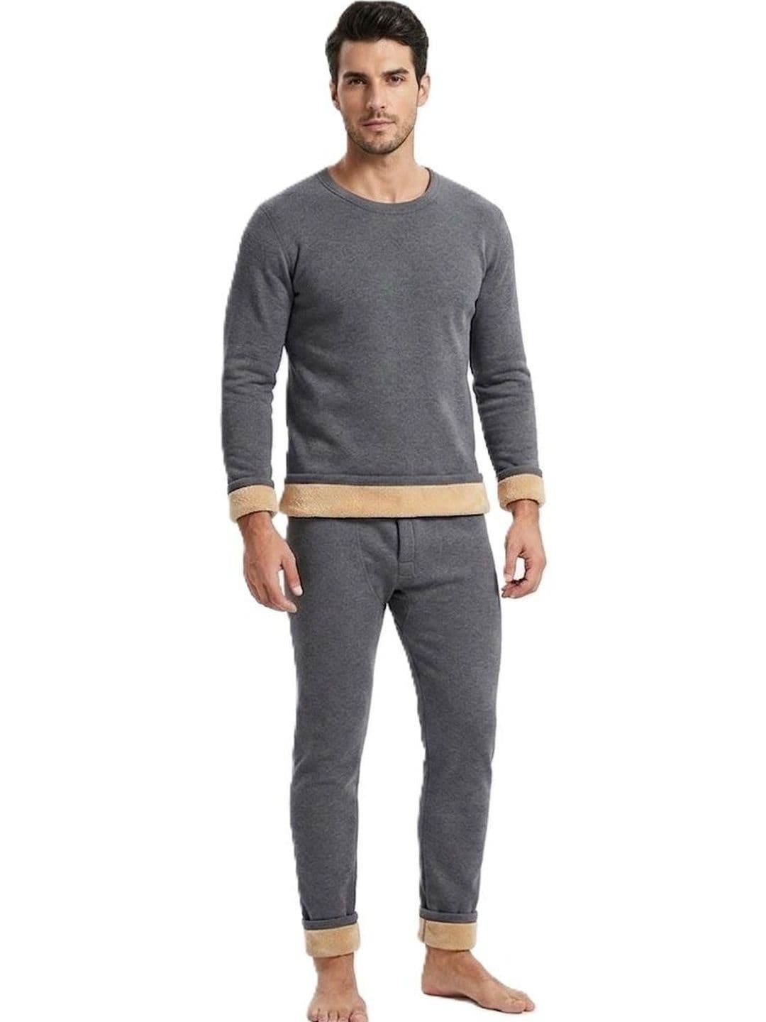 Alexvyan Men Round Neck Thermal Set - view 1