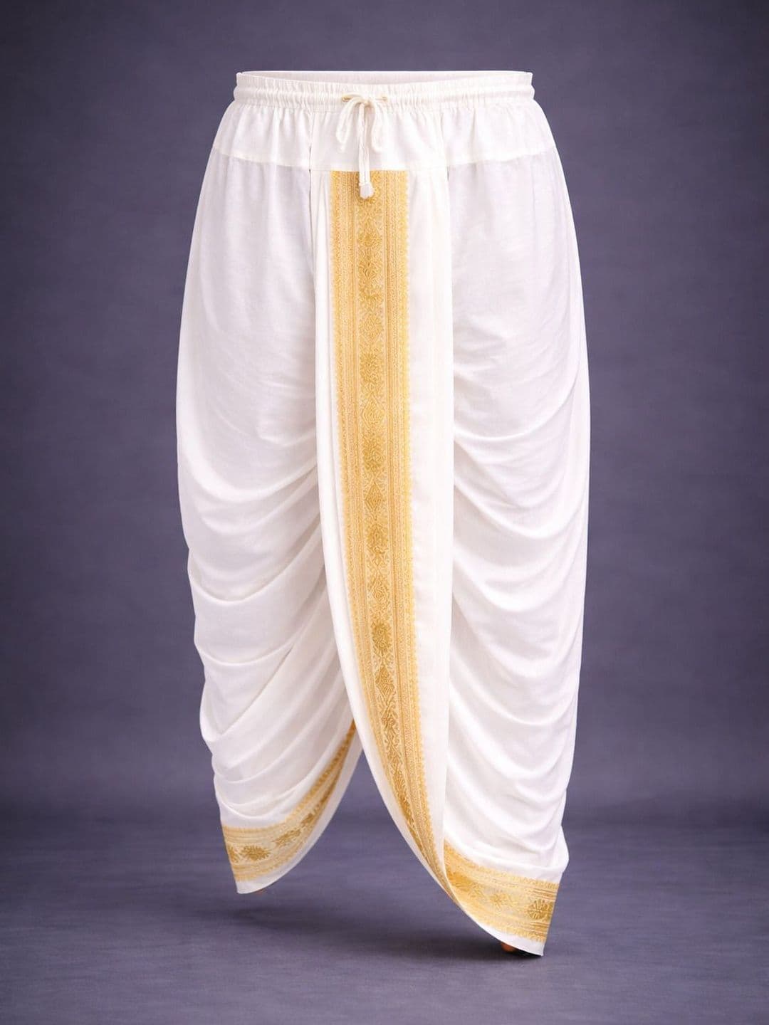 Shyam Handloom Men Embroidered Dhoti Dhotis - view 1
