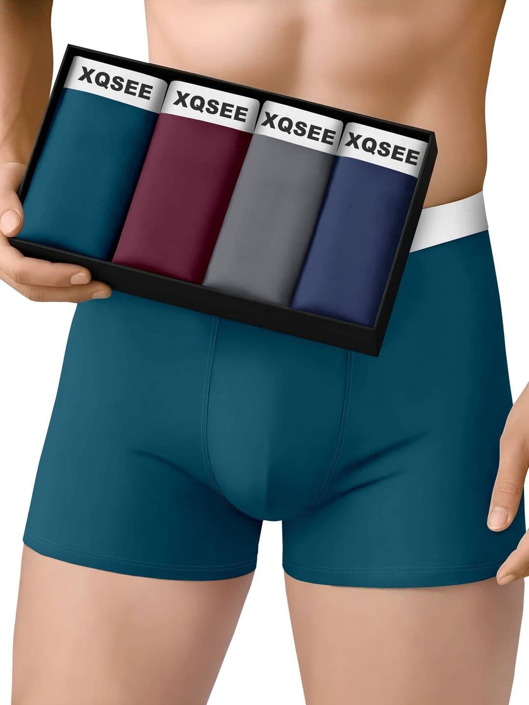 XQSEE Pack of 4 Solid Trunks - view 1