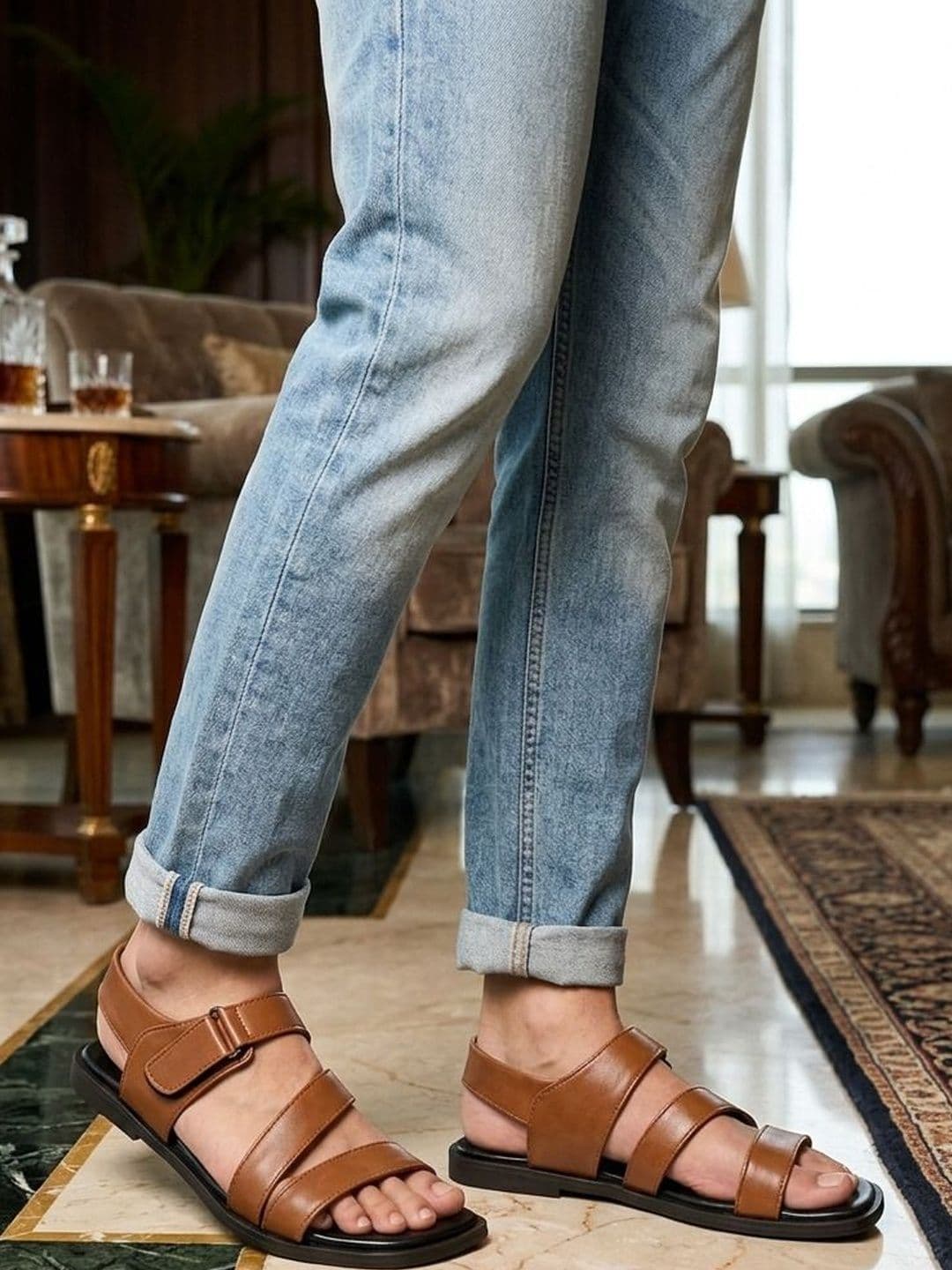 Killer Men PU Sandals - view 1