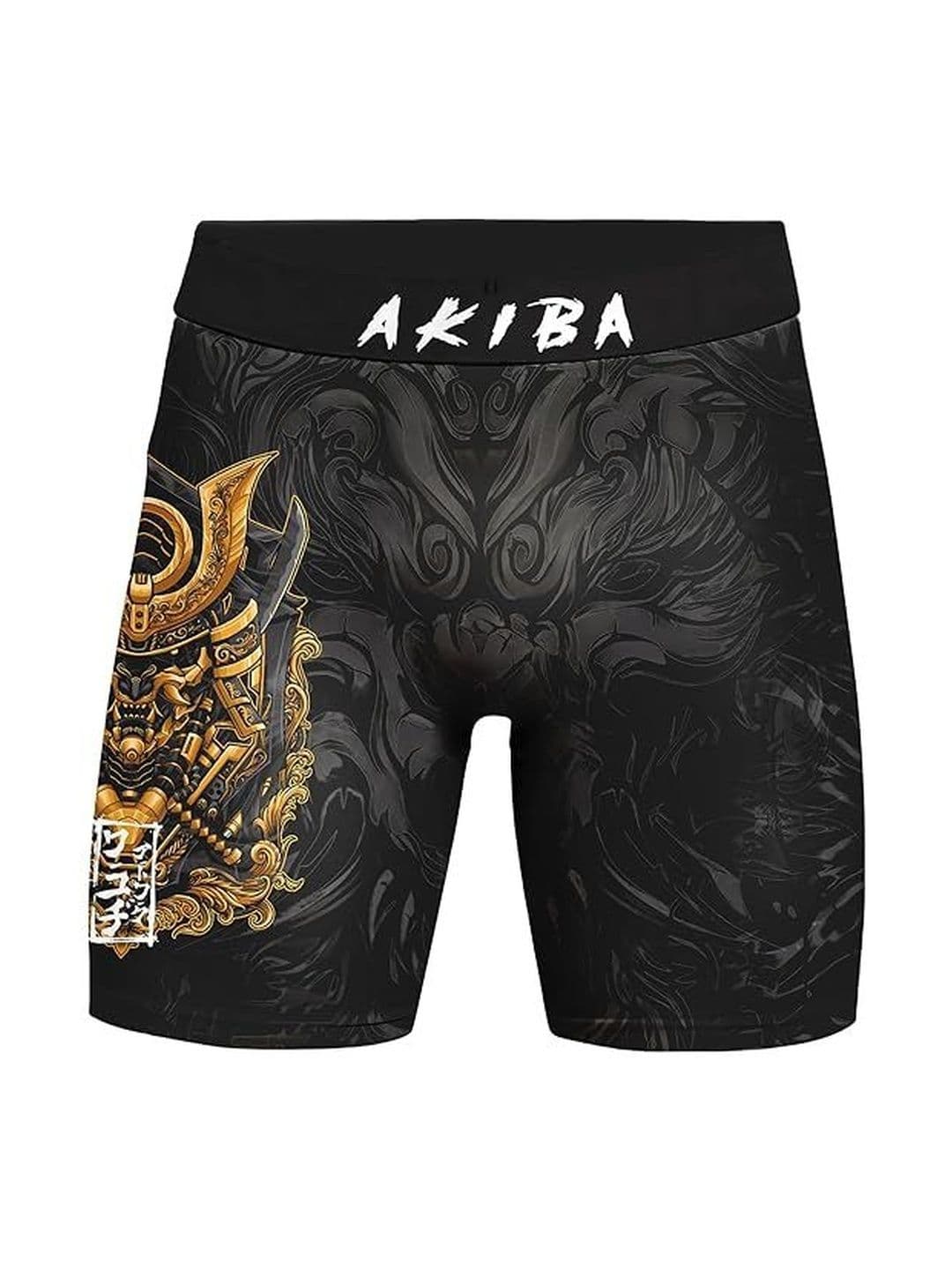 AKIBA Men Printed Skinny Fit Training or Gym Shorts - view 1