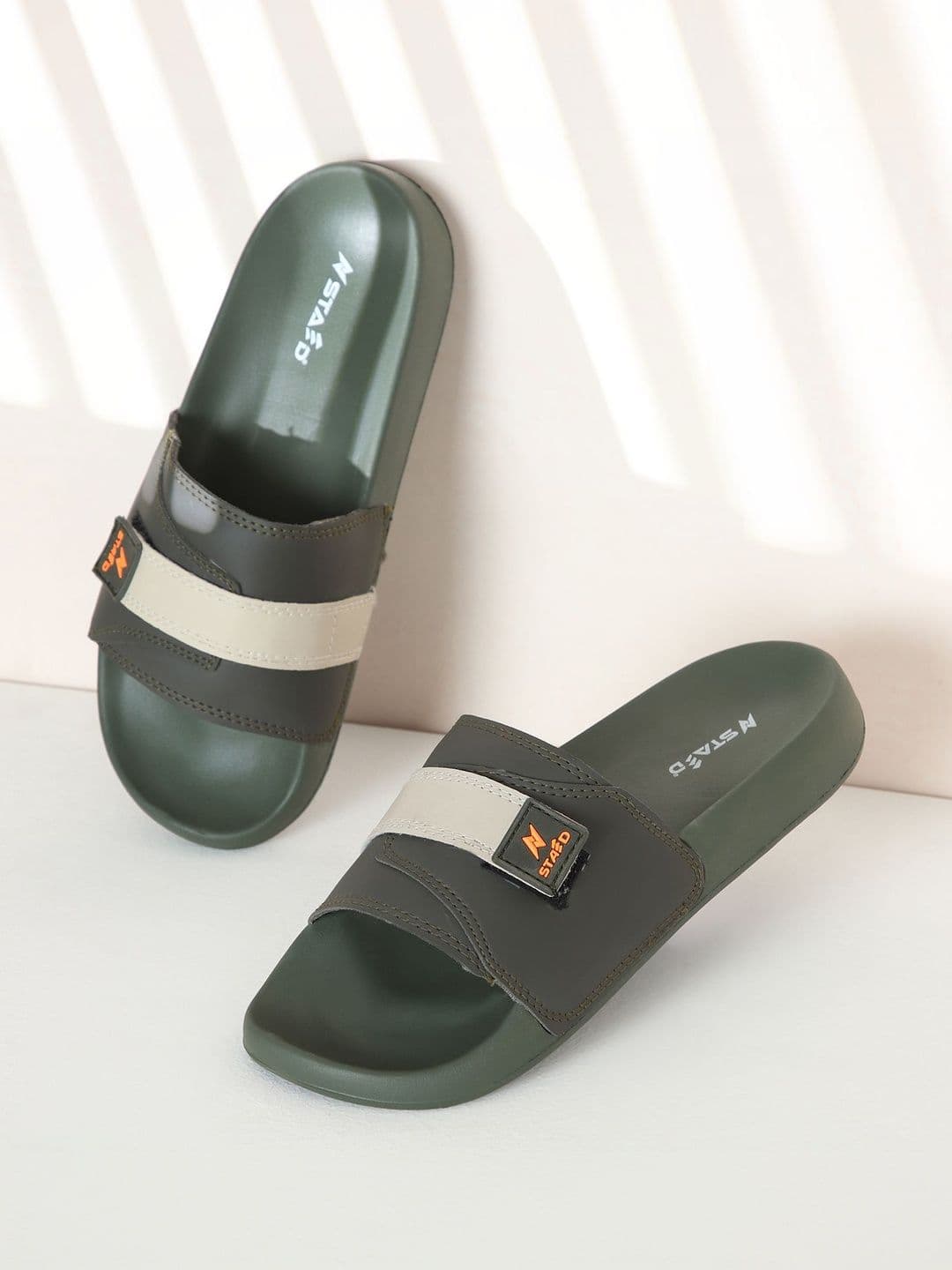 STAED Men Colourblocked Sliders - view 1