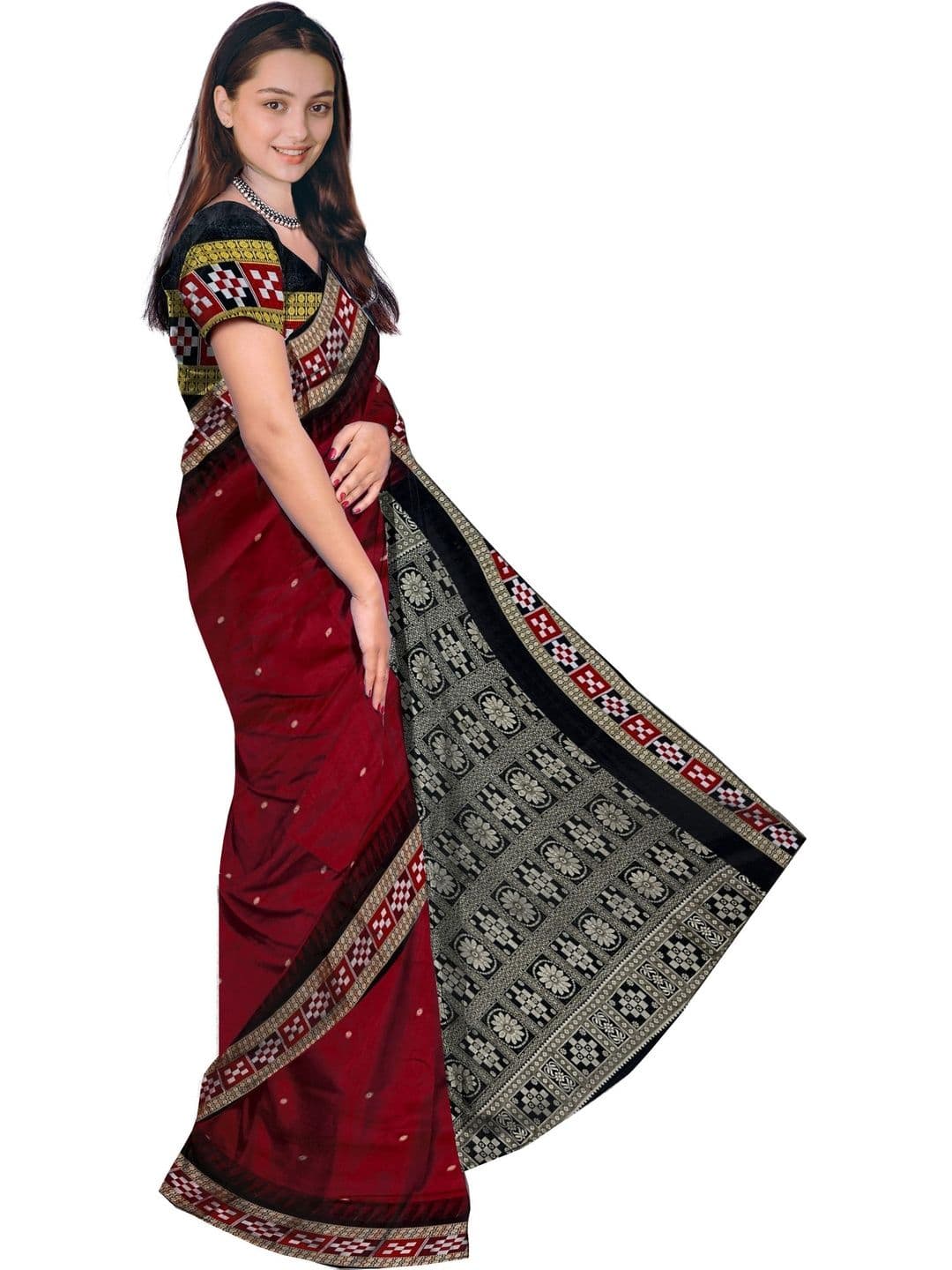 TILFELLE Woven Design Zari Sambalpuri Saree - view 1
