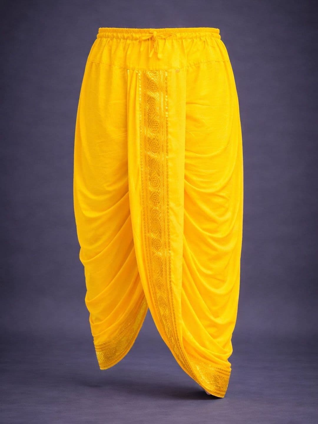 Shyam Handloom Men Embroidered Dhoti Dhotis - view 1