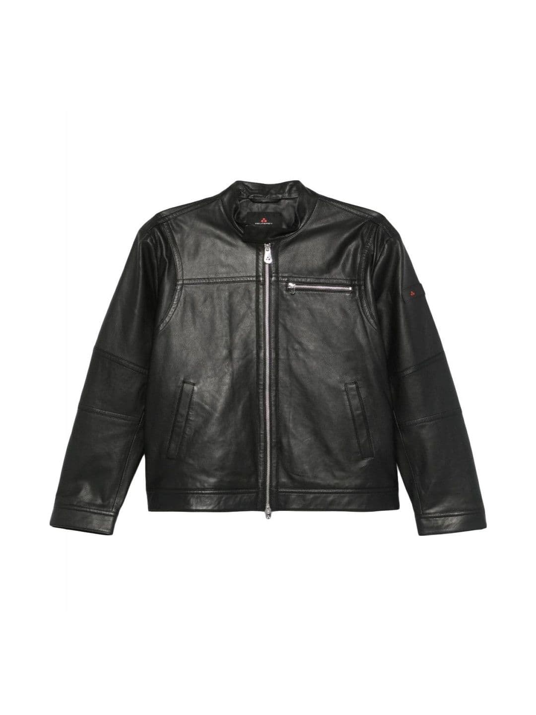 Peuterey Black Leather Jacket - view 1
