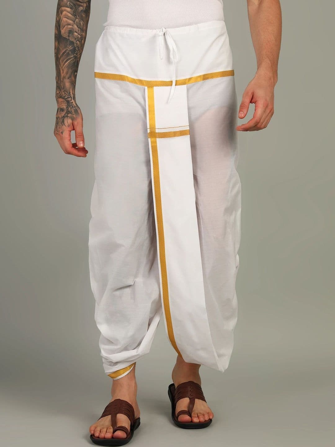 Shyam Handloom Men Dhoti Dhotis - view 1