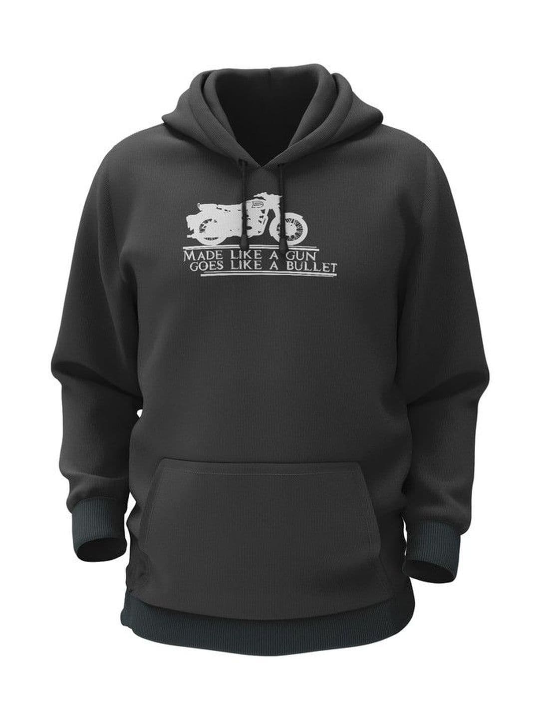 THE PRINT PLATTER Men Printed Hooded Sweatshirt - view 1