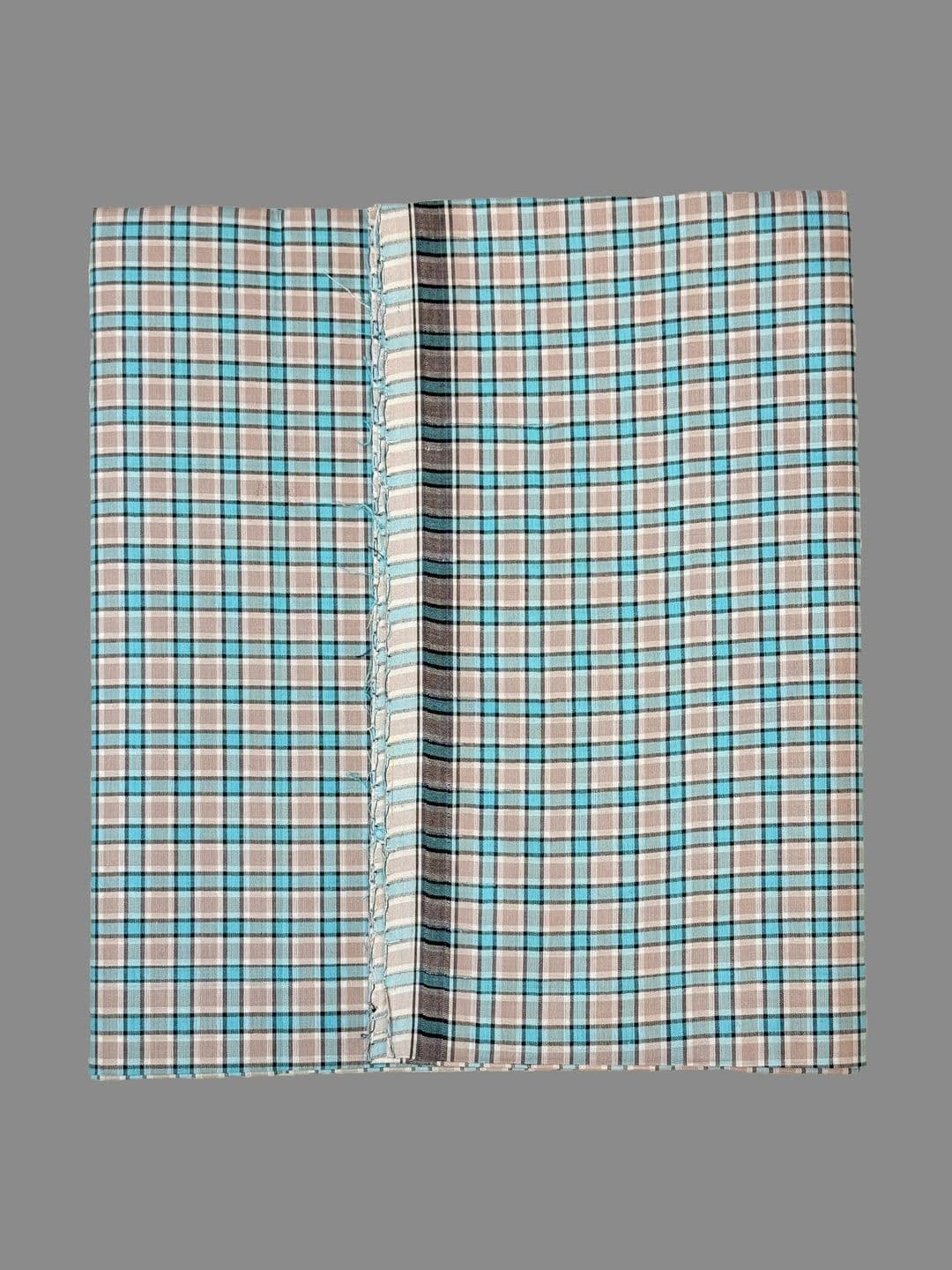Shyam Handloom Men Checked Cotton Dhoti Dhotis - view 1