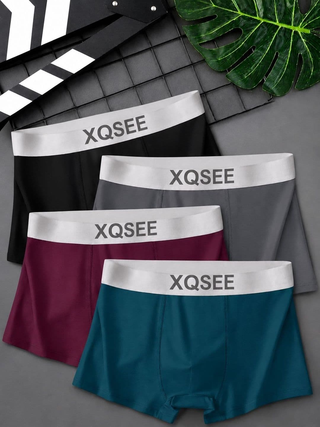 XQSEE Pack of 4 Solid Trunks - view 1