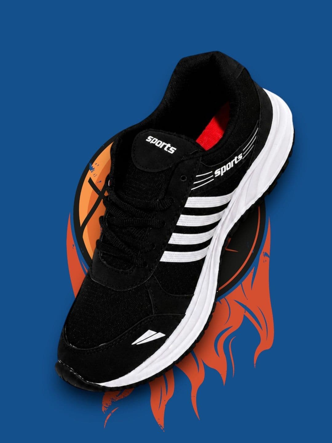 Begone Men Mesh Running Non-Marking Shoes - view 1