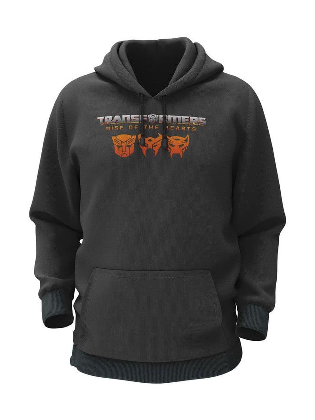 THE PRINT PLATTER Men Printed Hooded Sweatshirt - view 1