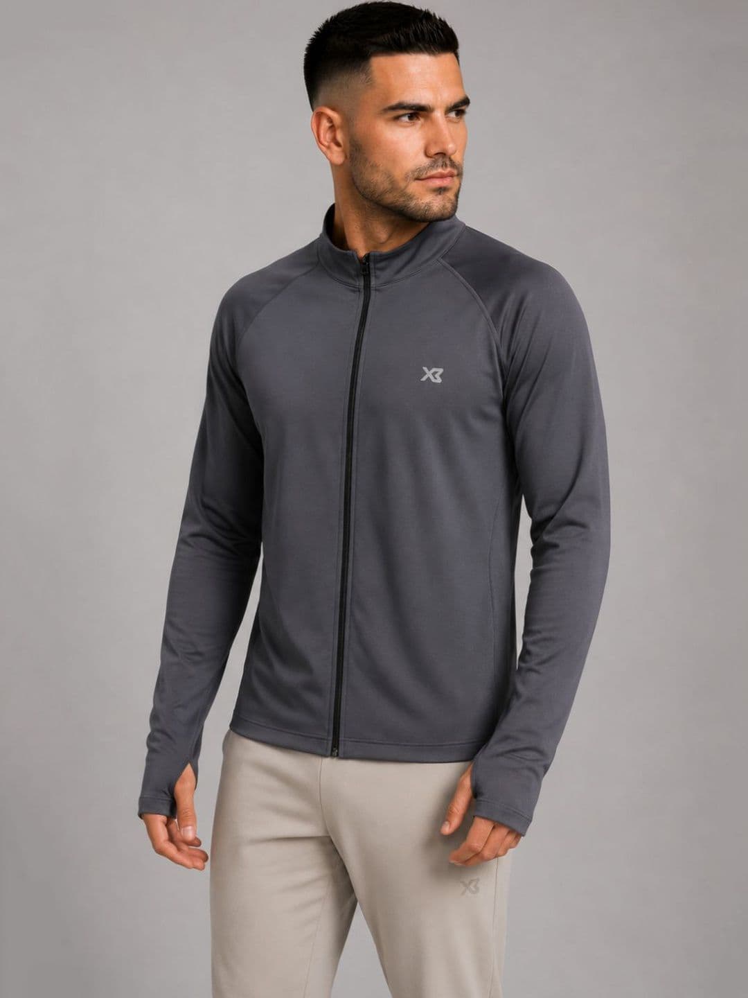 CROSS BENCH Men Brand Logo Front Open Jacket - view 1