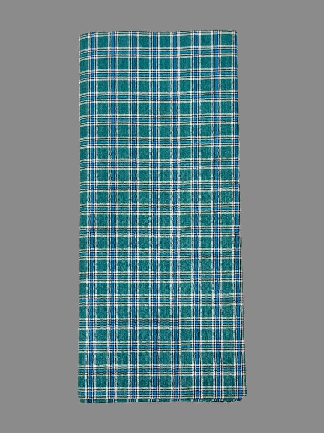 Shyam Handloom Men Checked Cotton Dhoti Dhotis - view 1