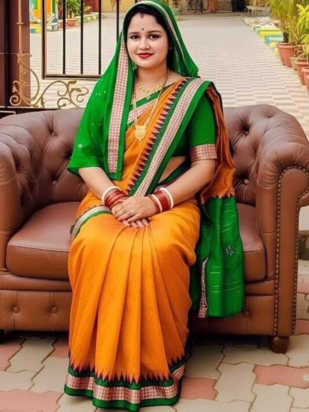 TILFELLE Silk Blend Sambalpuri Saree - view 1