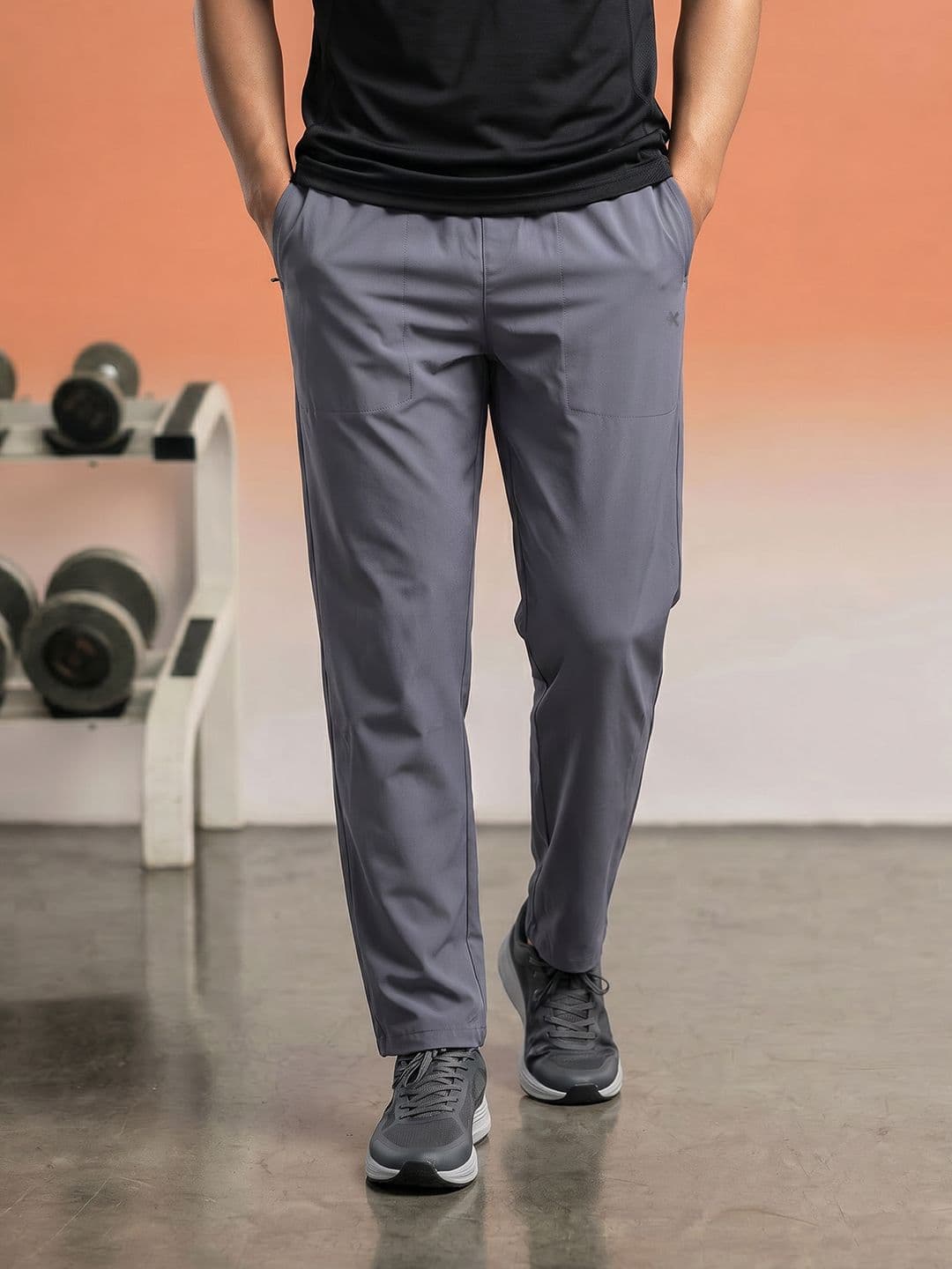 HRX by Hrithik Roshan Men Regular Fit Rapid-Dry Training Track Pants - view 1