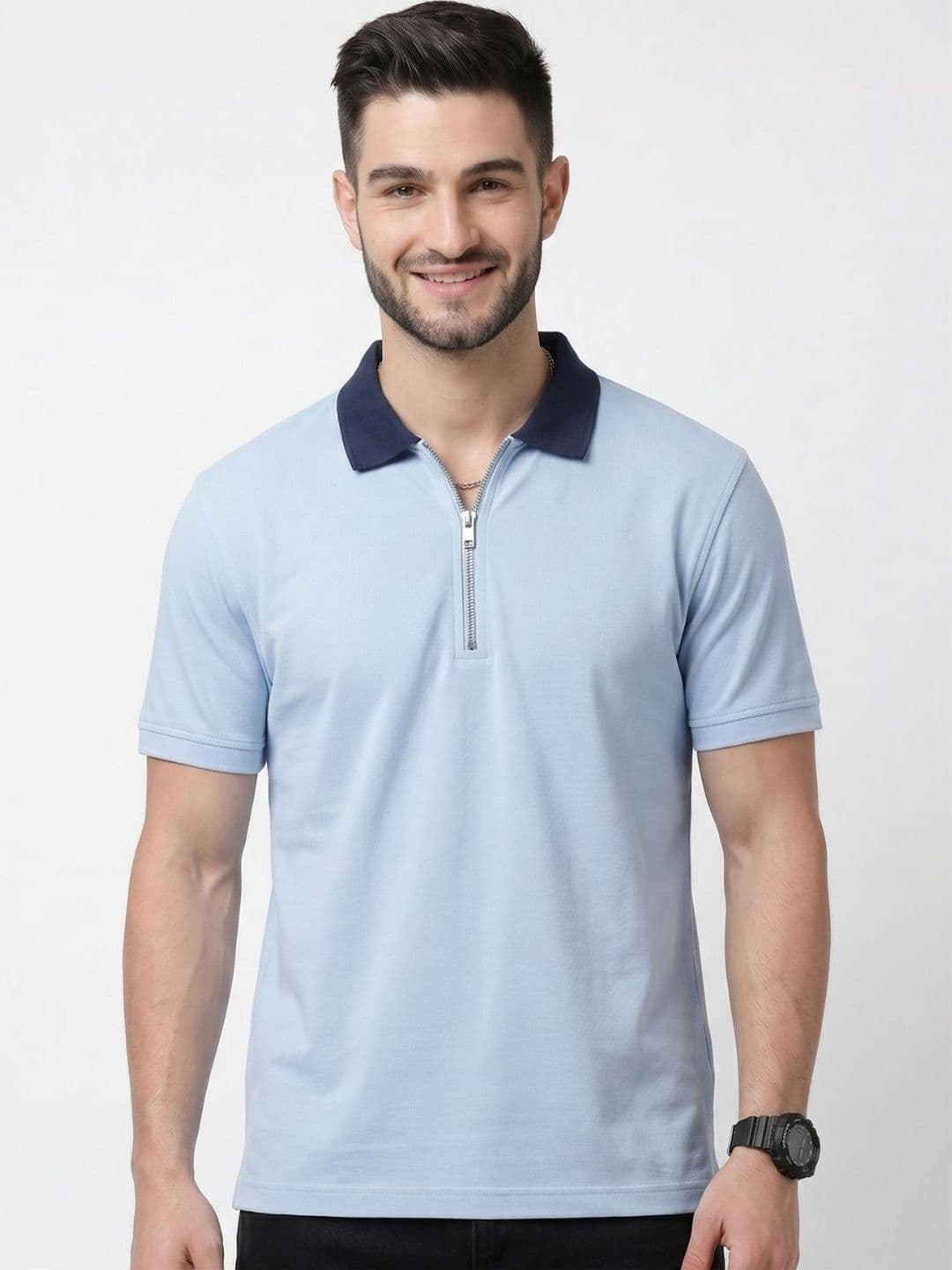 Moda Rapido Men Polo Collar T-shirt - view 1