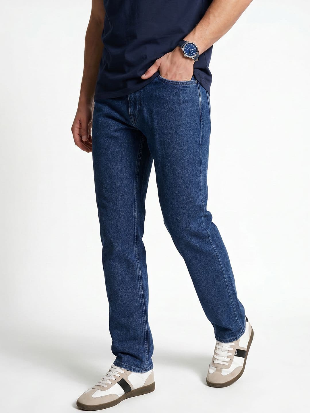 Integriti Men Straight Fit Stretchable Jeans - view 1