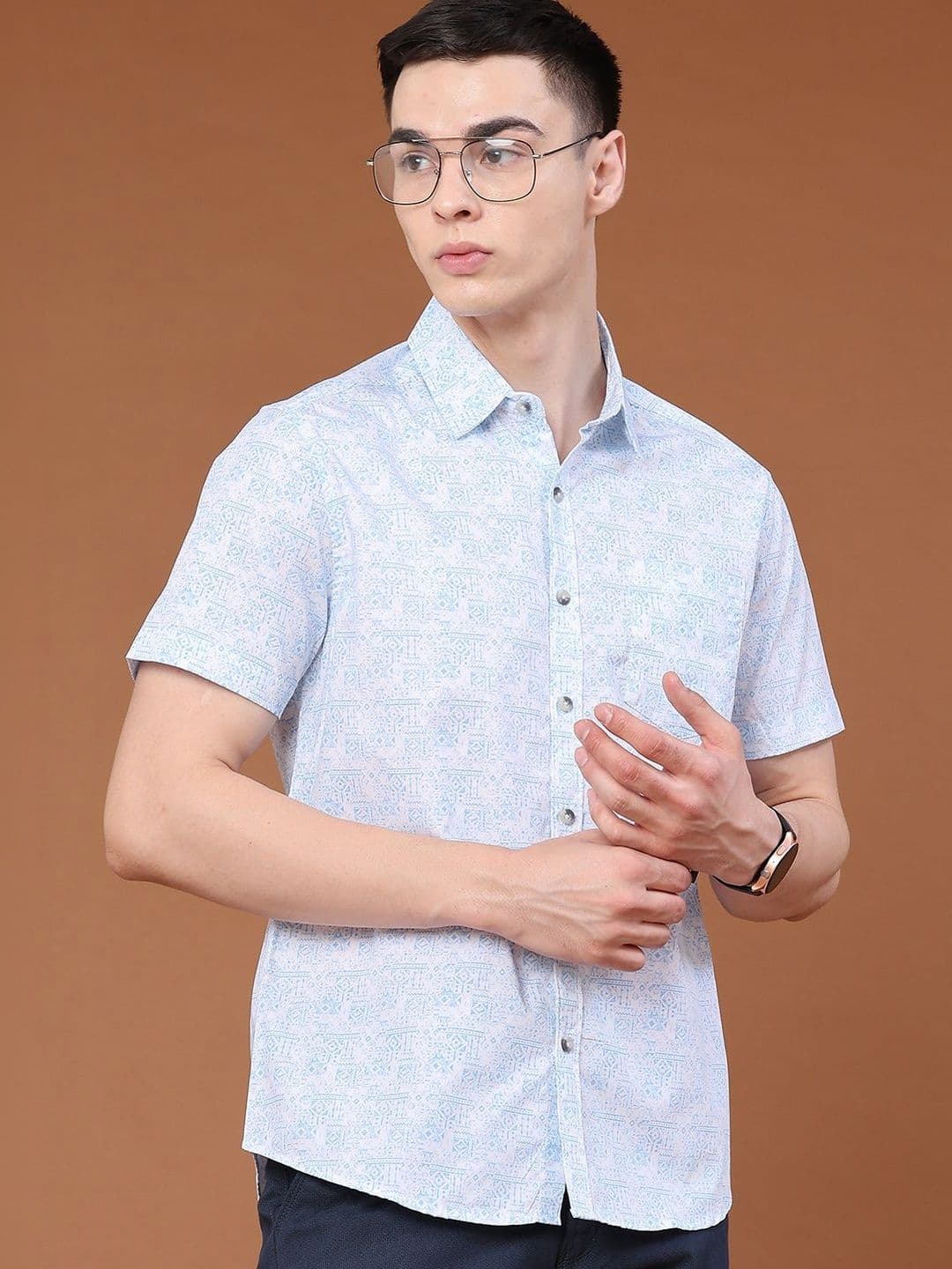 V-Mart Men Printed Casual Shirt - view 1
