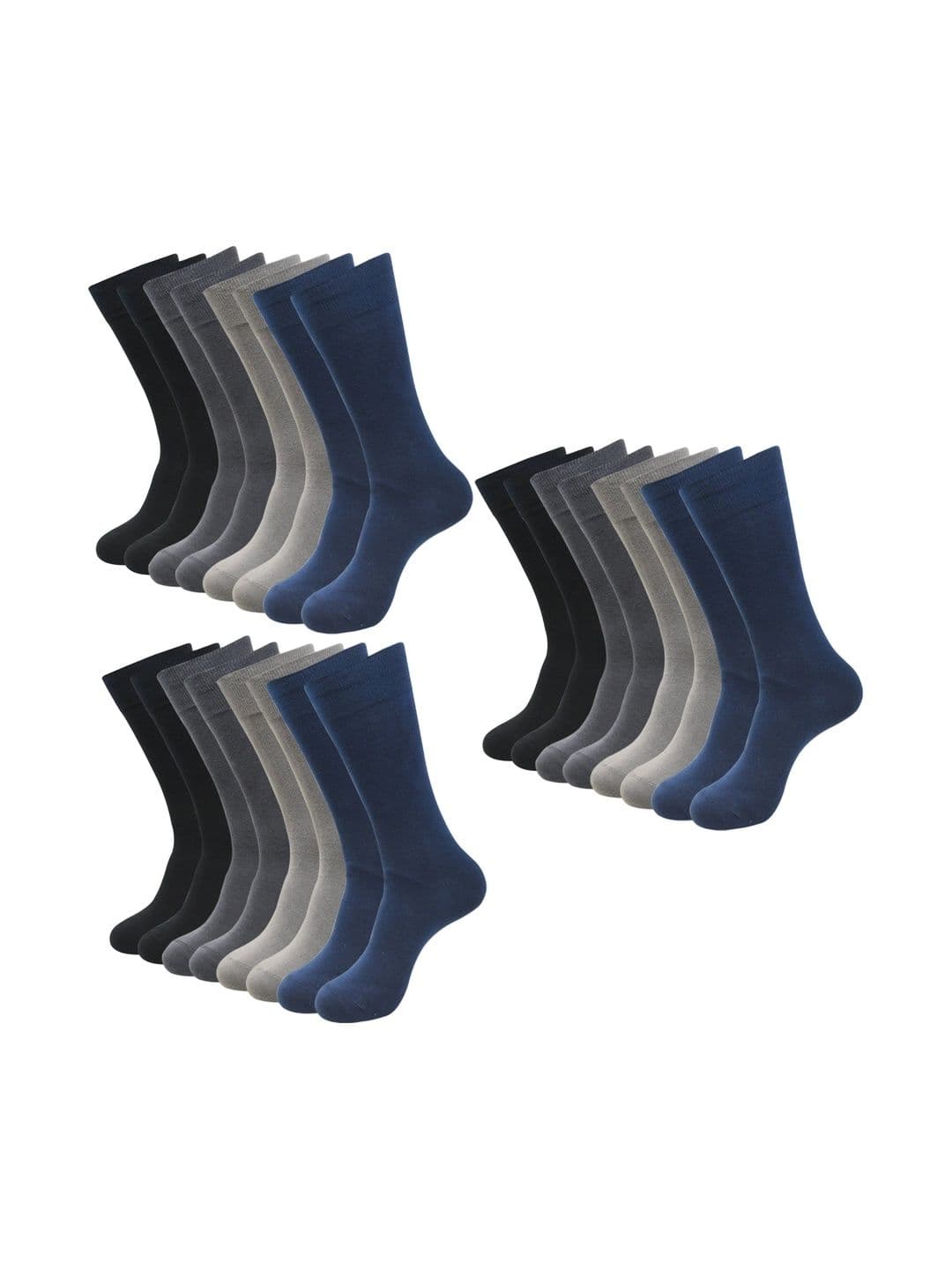 VAPINDIA Men Cotton Calf Length Socks - view 1