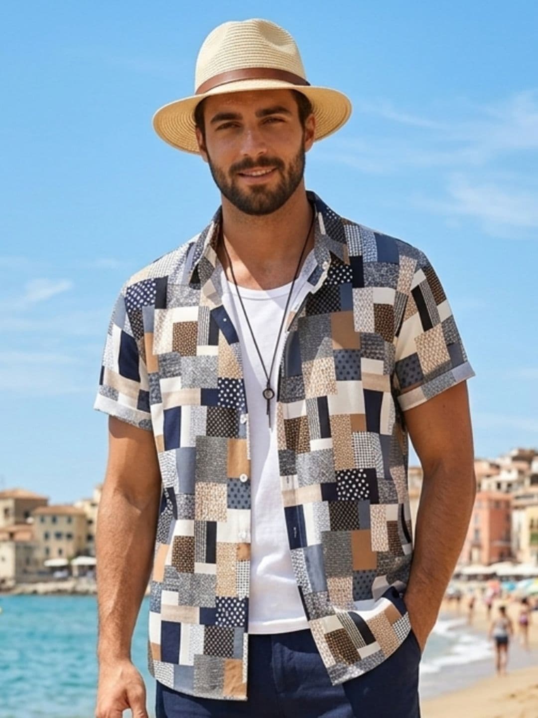 FUNKY RICH Men Standard Printed Casual Shirt - view 1