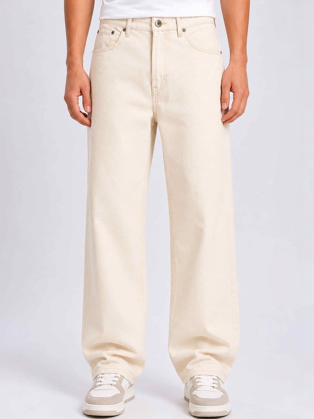 Roadster Men Comfort Regular Fit Mid-Rise Jeans
