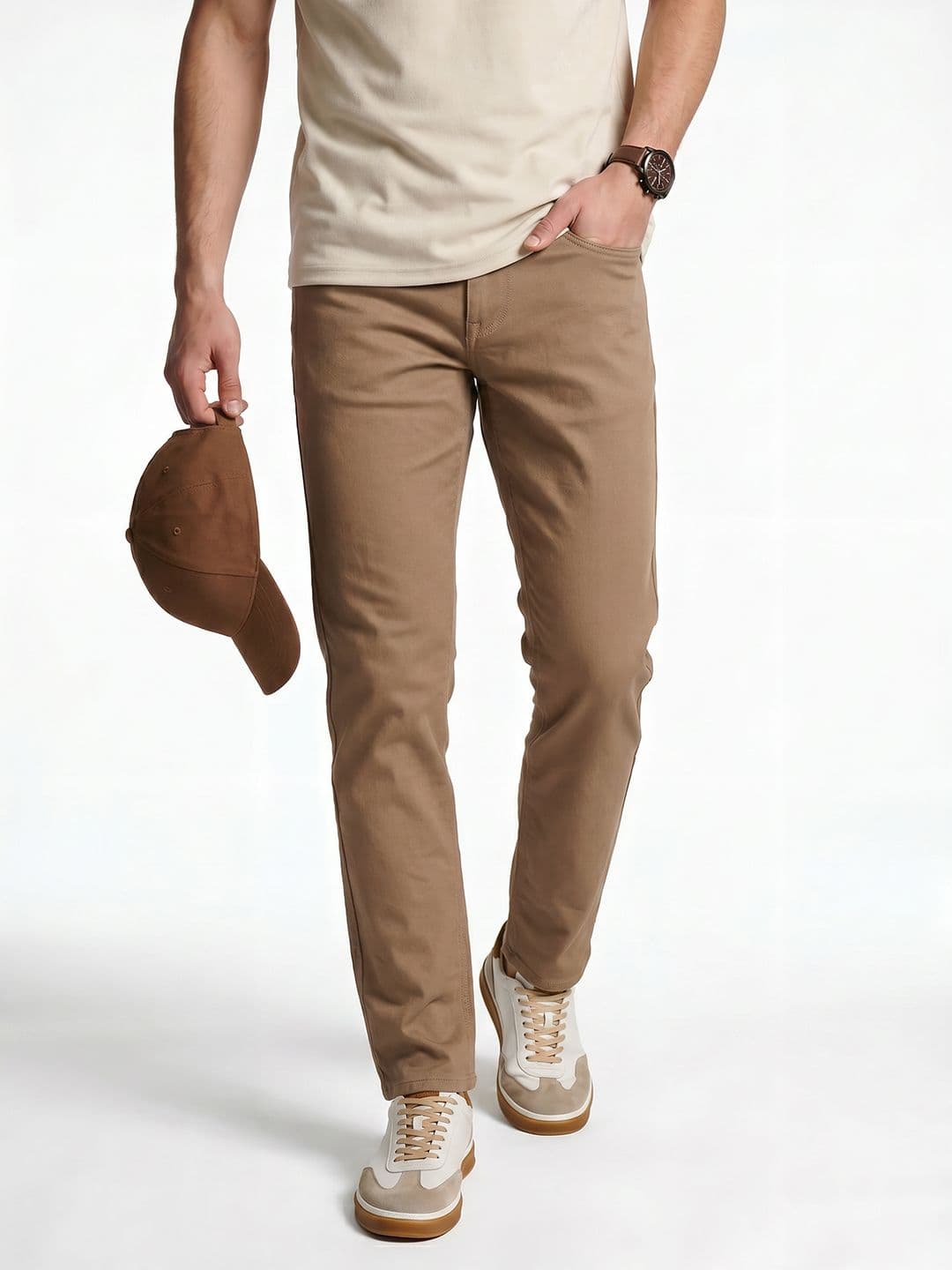 Integriti Men Slim Fit Light Fade Stretchable Jeans - view 1