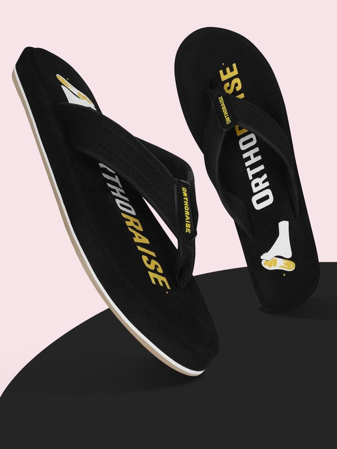 ORTHORAISE Men Printed Thong Flip-Flops - view 1