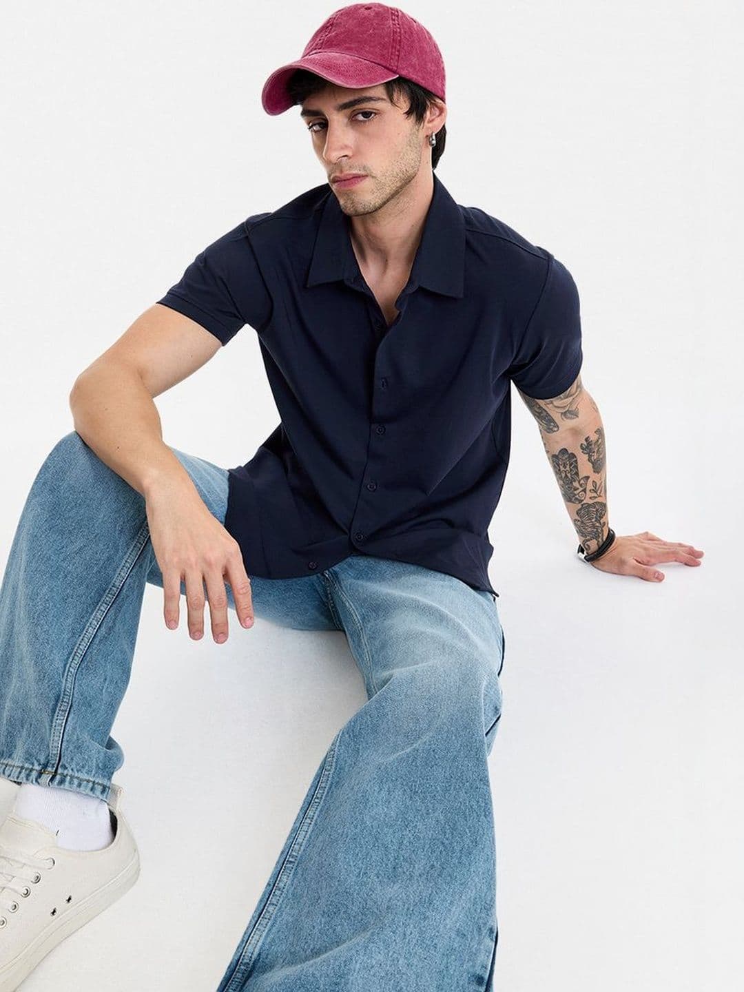 Snitch Men Cotton Casual Shirt - view 1