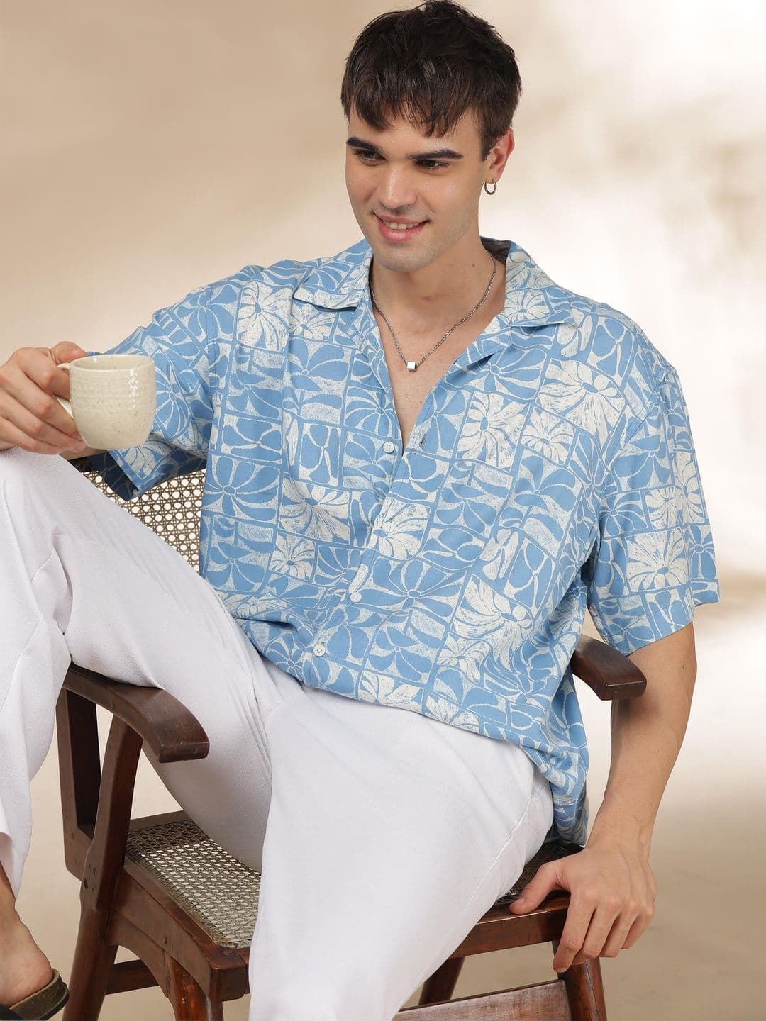 Guns & Sons Men Comfort Floral Printed Casual Shirt - view 1