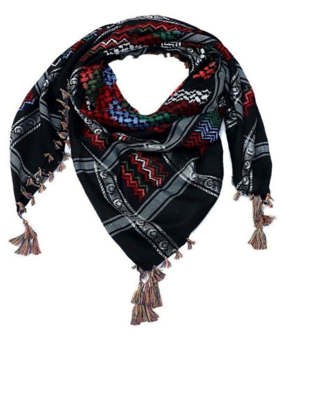 HUSSAIN HANDLOOM Unisex Printed Scarf - view 1