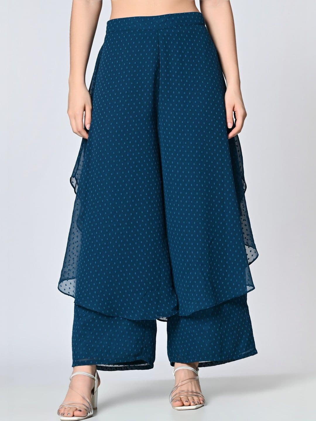 Moda Rapido Women Georgette Palazzos - view 1