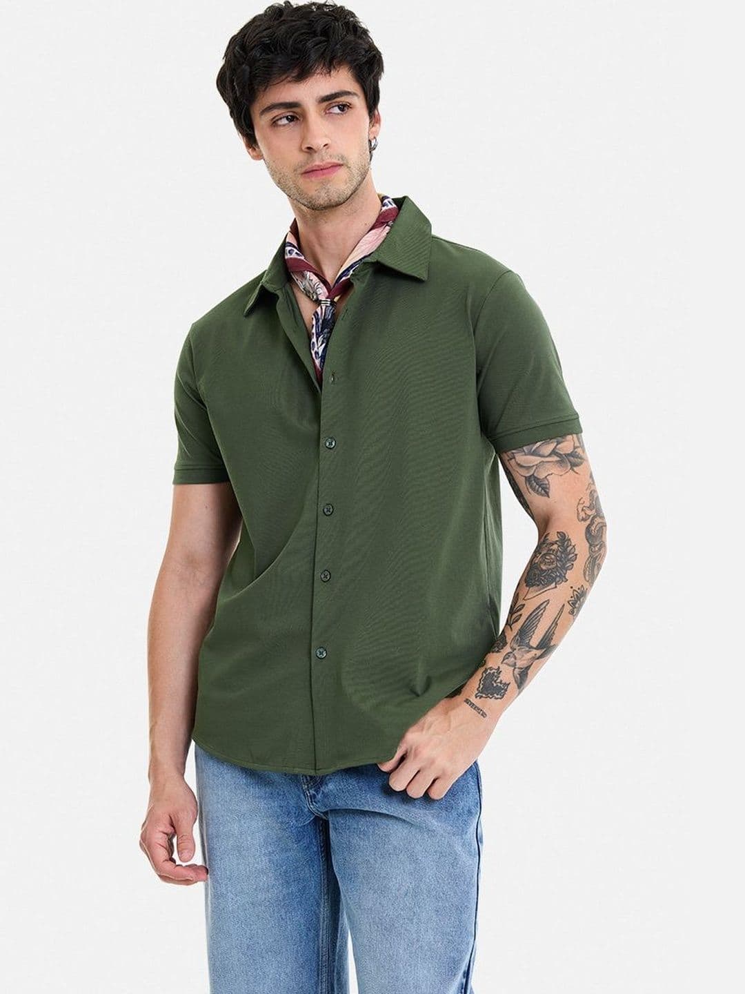 Snitch Men Cotton Casual Shirt - view 1