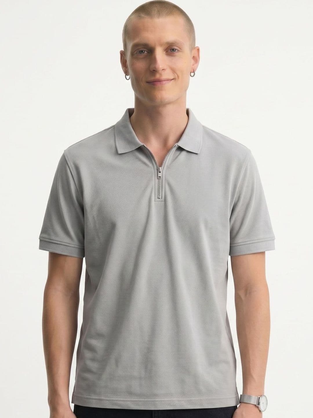 Moda Rapido Men Polo Collar T-shirt - view 1