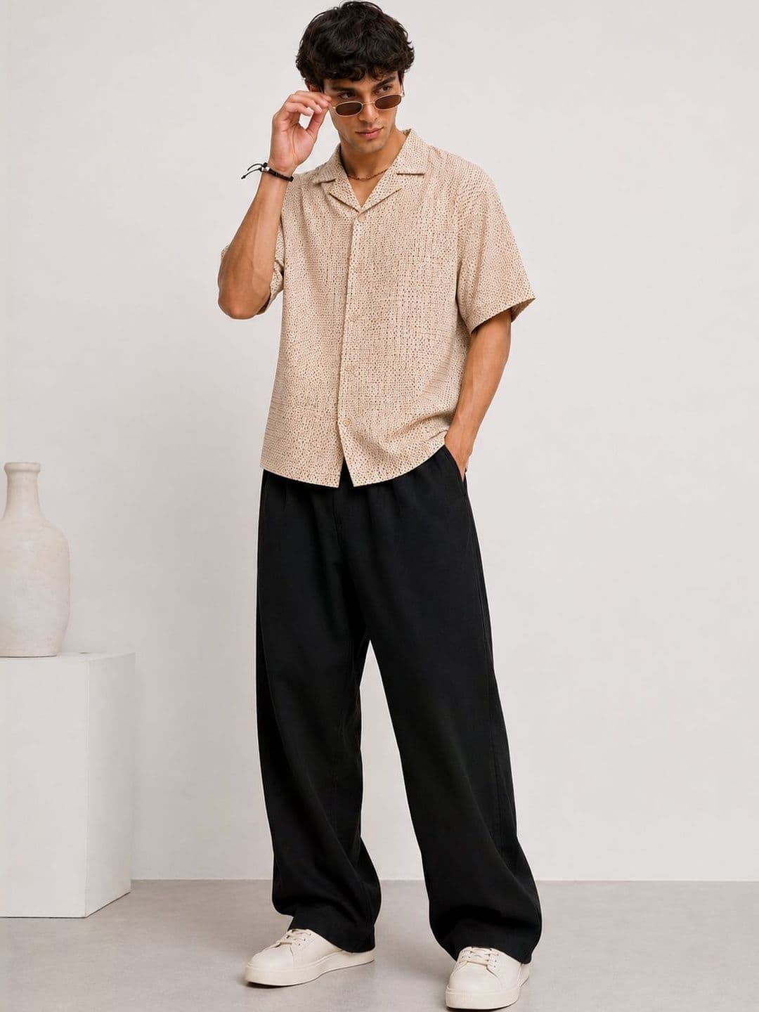 HERE&NOW Men Relaxed Printed Casual Shirt - view 1