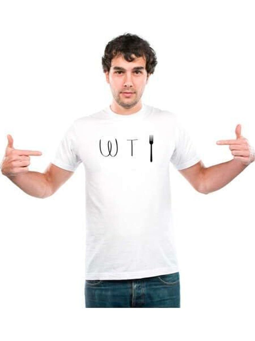 UDNAG Unisex Typography Printed T-shirt - view 1