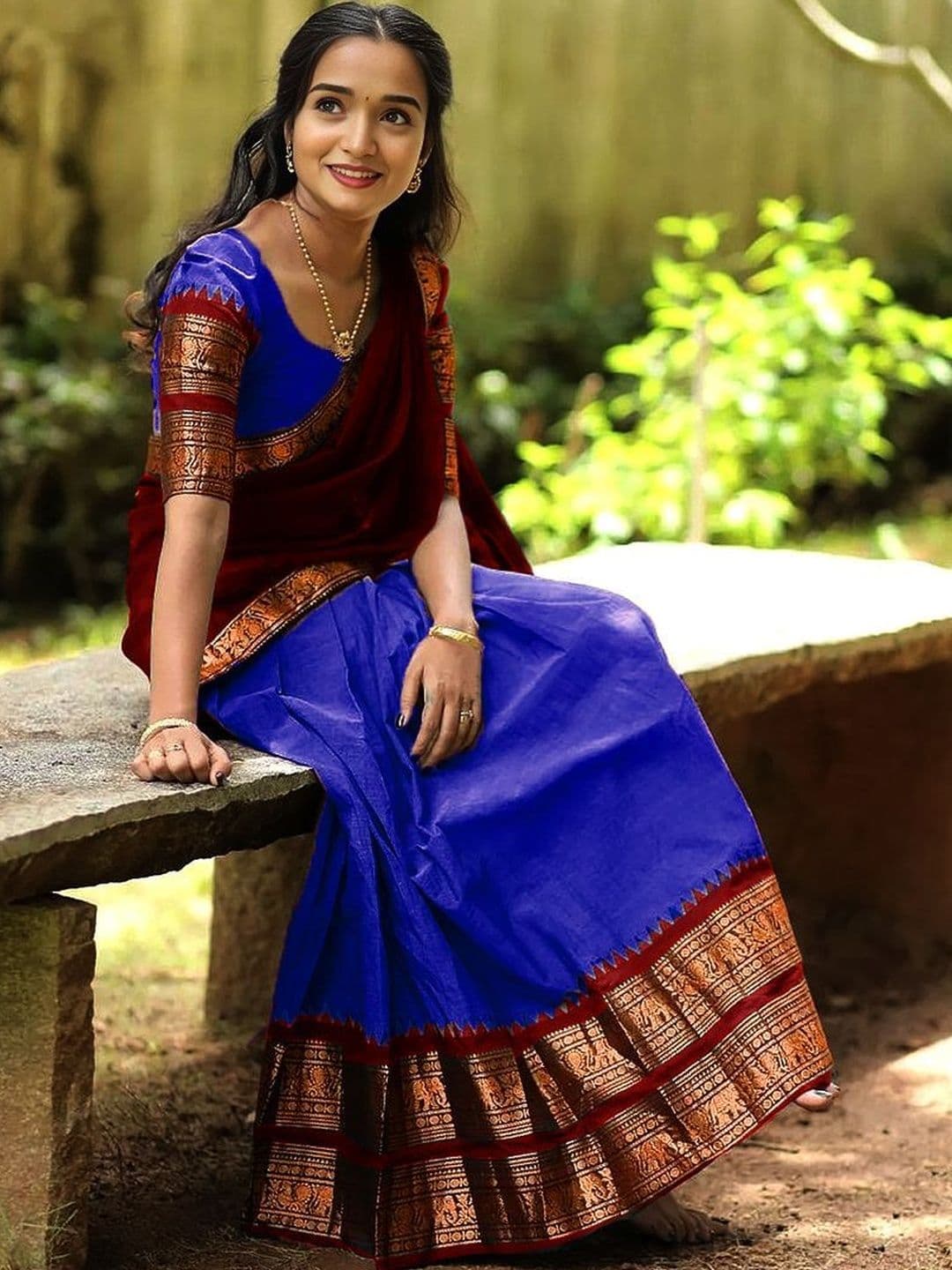 R K INFINITIVE Woven Design Unstitched Lehenga & Blouse With Dupatta - view 1