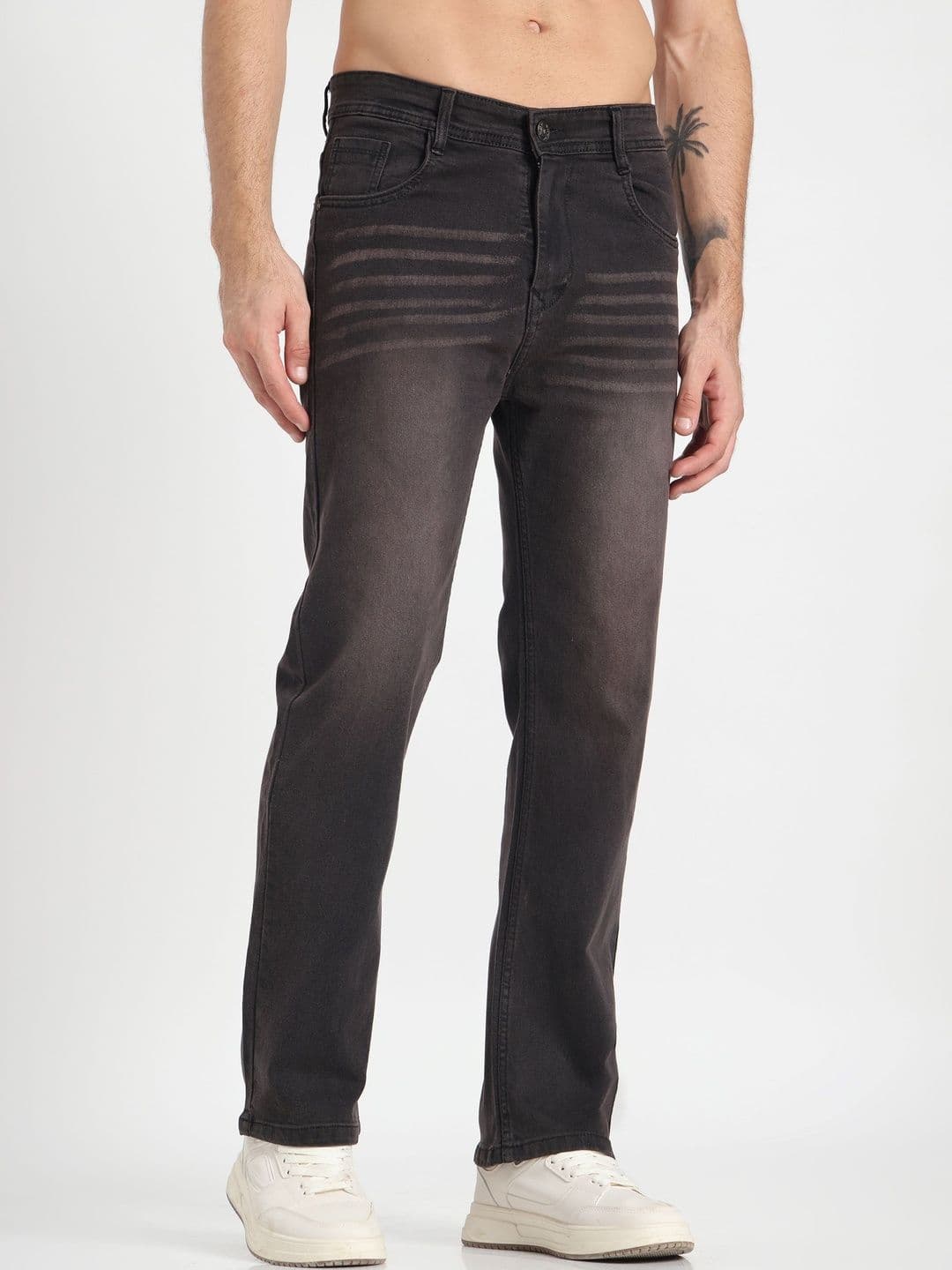 COY Men Comfort Straight Fit Mid-Rise Jeans - view 1